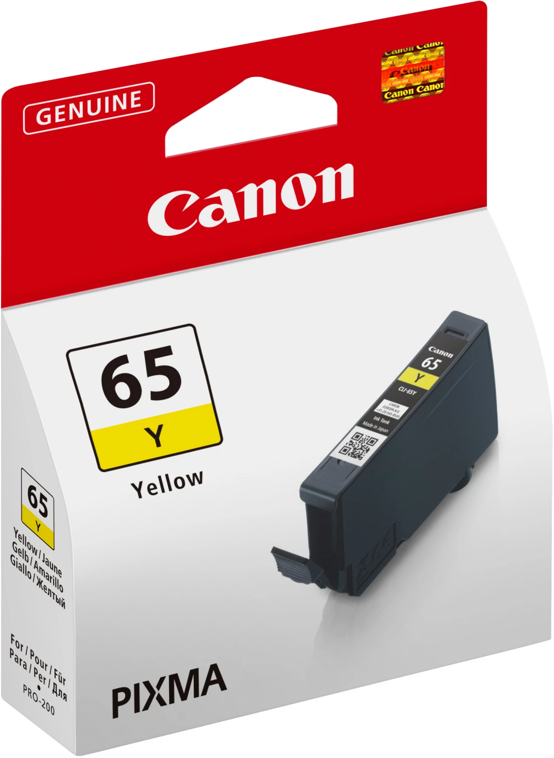CANON Tintenpatrone yellow CLI-65Y