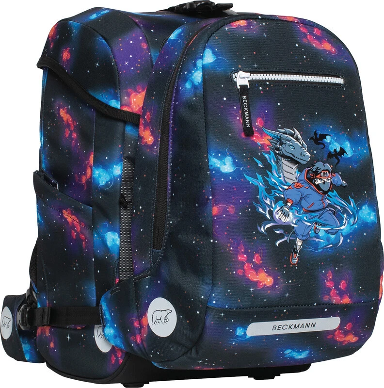 BECKMANN Schulrucksack-Set Plus Air mit Wendetasche