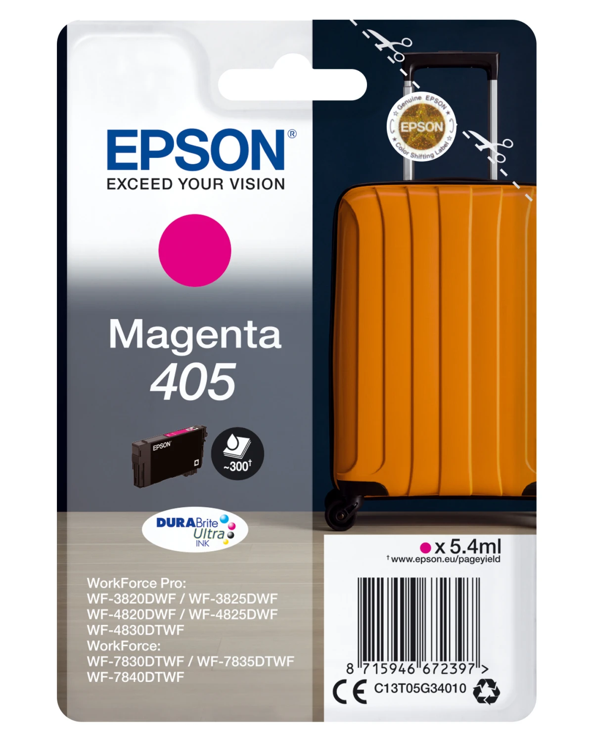 EPSON Tintenpatrone 405 magenta