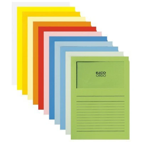 ELCO Ordo Classico avec lignes, jaune intense, paquet de 100 pièces