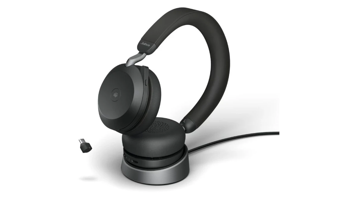 JABRA Evolve2 75 MS Stereo Headset Bluetooth USB-C