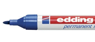 Edding marqueur permanent 000 bleu