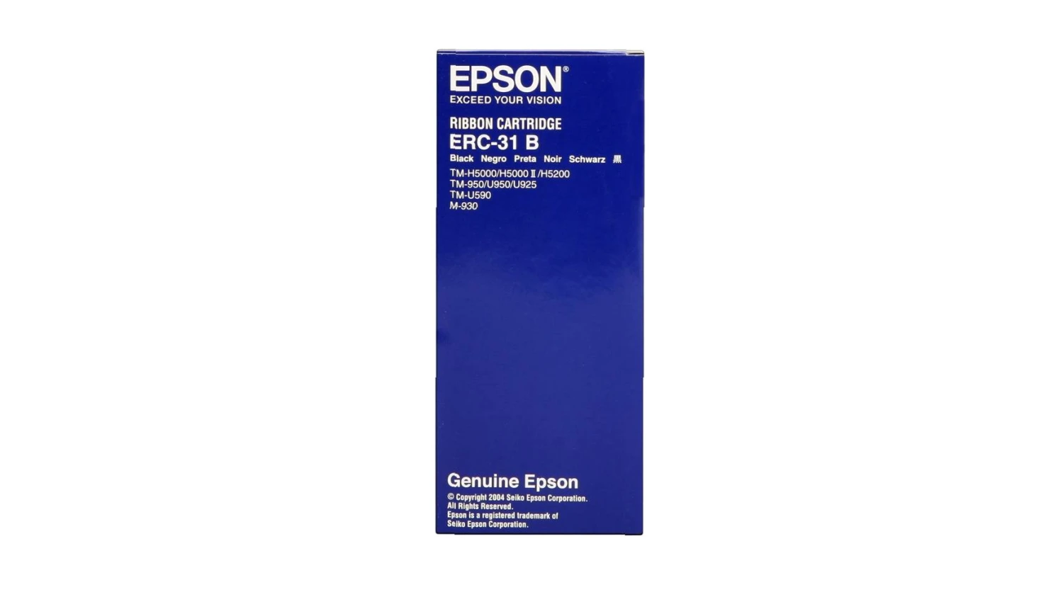 EPSON ERC-31 Ruban encreur noir