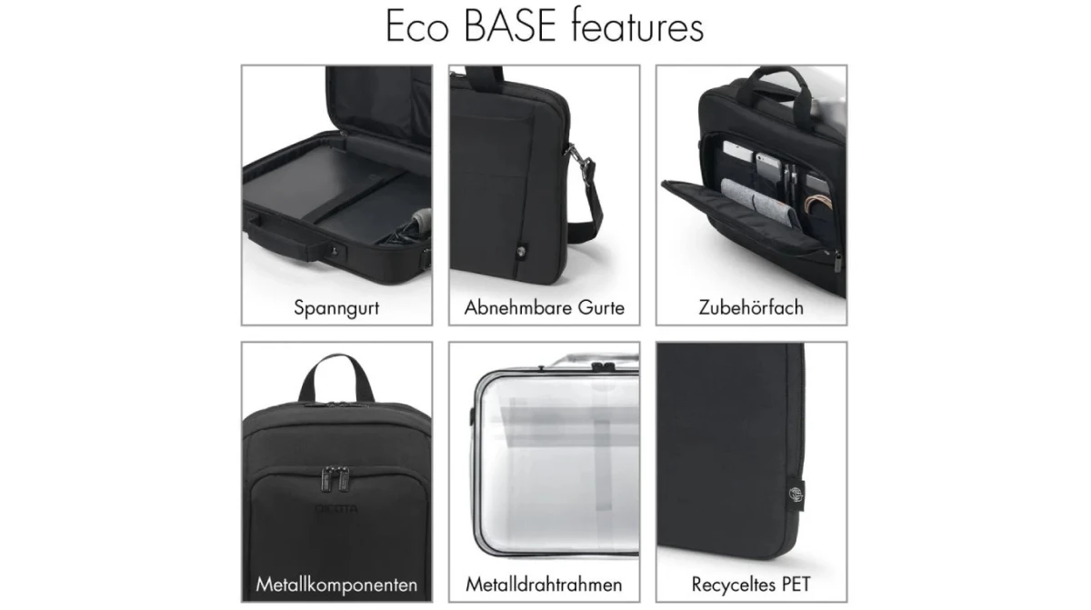 DICOTA Eco Traveller Base 17.30", Universal