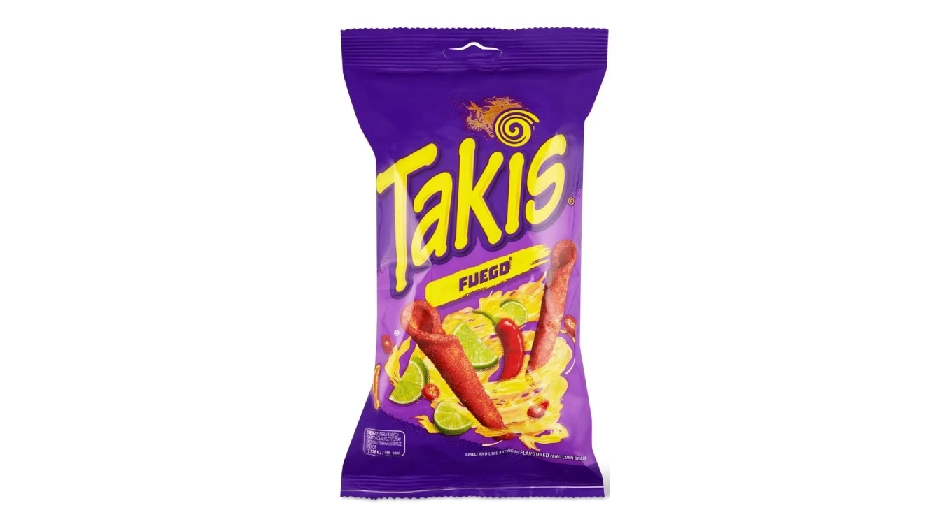 TAKIS Chips Fuego 18 x 100 g