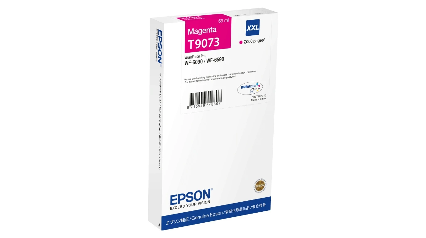 EPSON Tintenpatrone T9073 XXL magenta