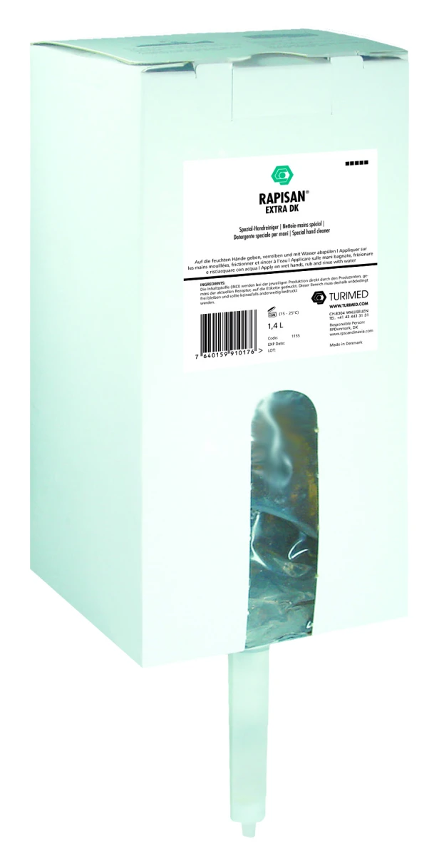 Rapisan Extra DK 1155 Nettoyant spécial pour les mains  8 x 1,4 litre