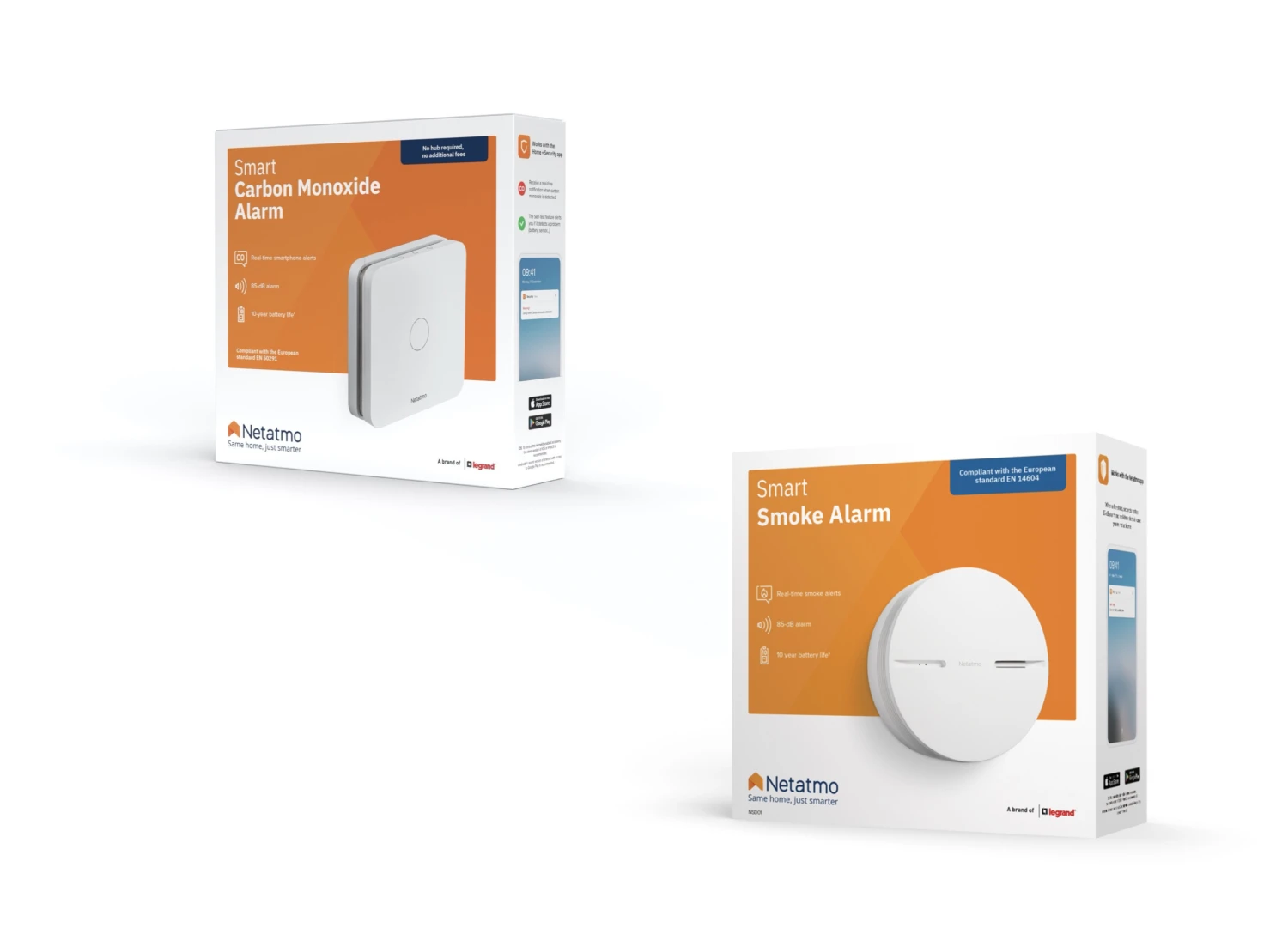 Netatmo Smarter Rauchmelder + Kohlenmonoxidmelder