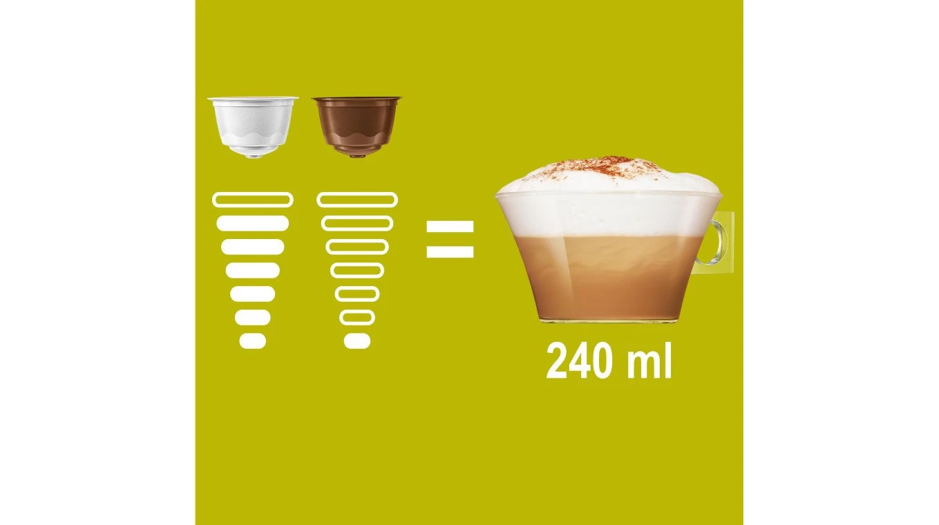NESCAFÉ DOLCE GUSTO Capsules de café Cappuccino 16 pcs.