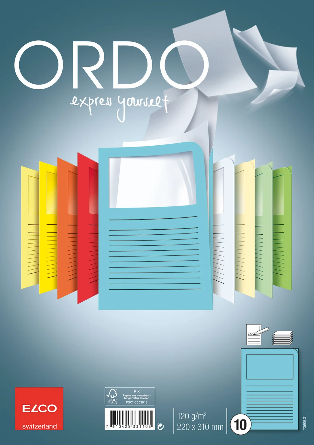 ELCO Dossiers d'organisation Ordo A4