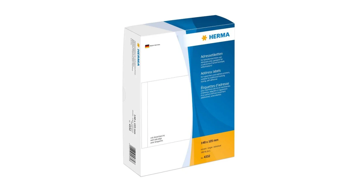 HERMA 4332 Etiquettes adresse 148 x 105 mm,