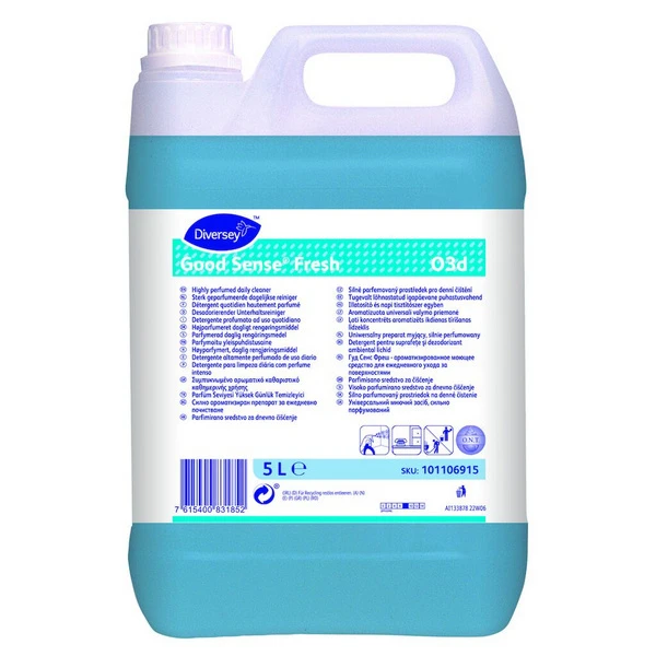 GOOD SENSE Nettoyant universel Fresh O3d 2 x 5 L