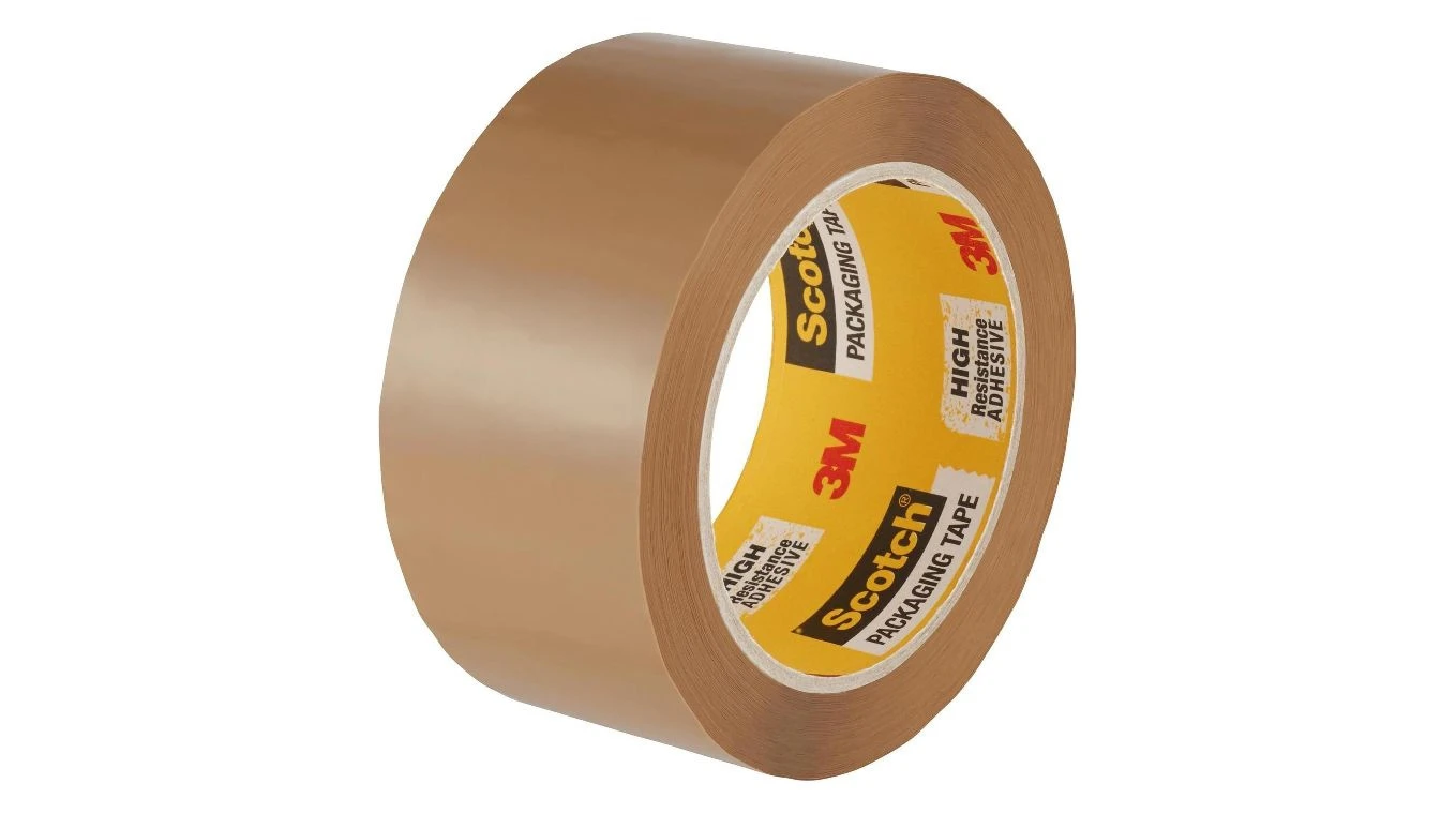 SCOTCH Heavy ruban d'emballage brun 50mmx66m, 3 pcs.