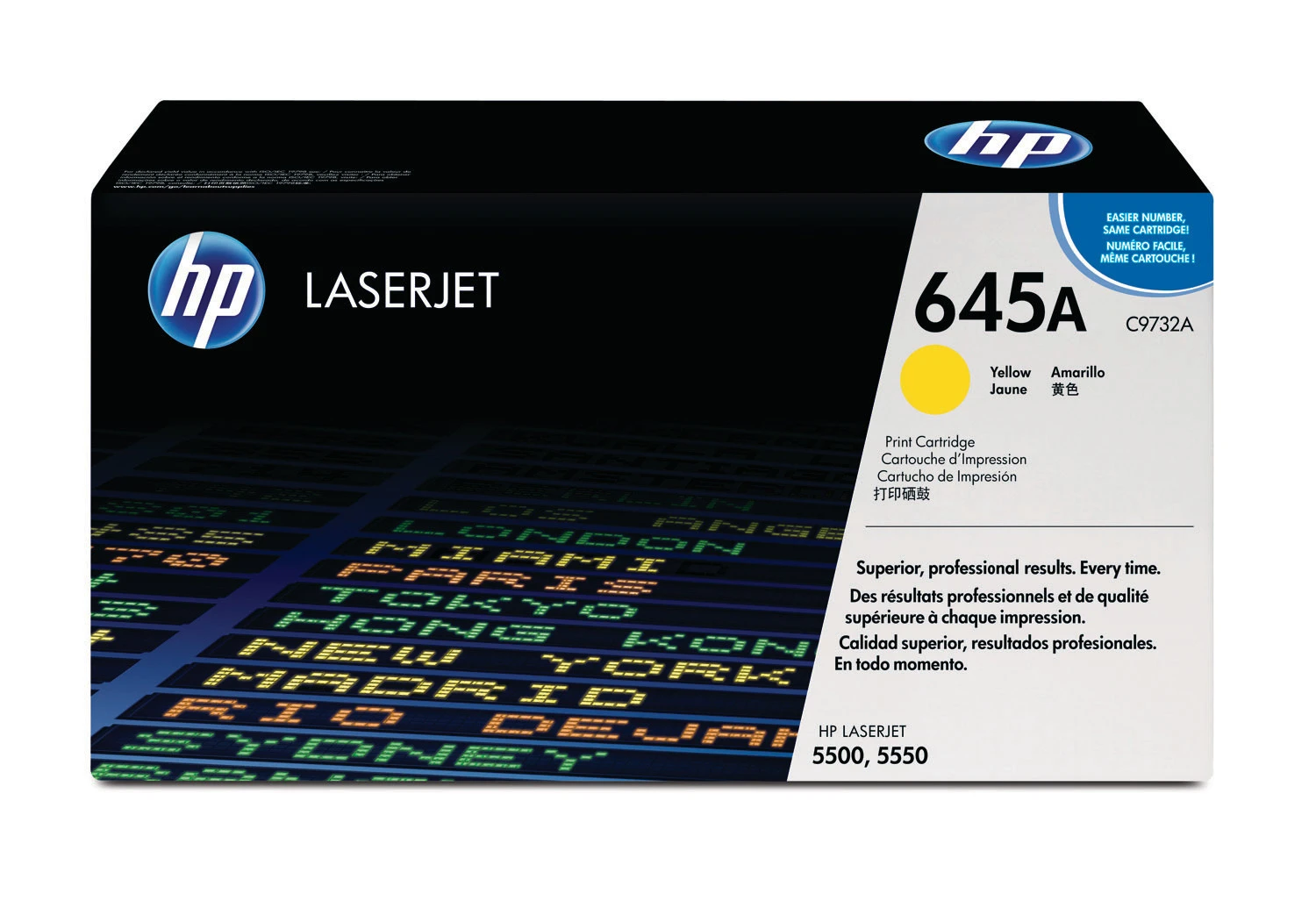 HP Toner-Modul 645A yellow