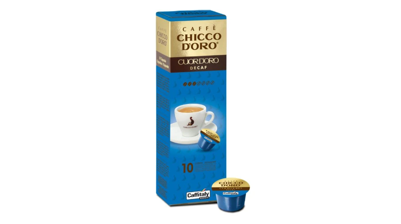 CHICCO D'ORO Kapseln Caffitaly Cuor d'Oro Decaf 10 Stk.