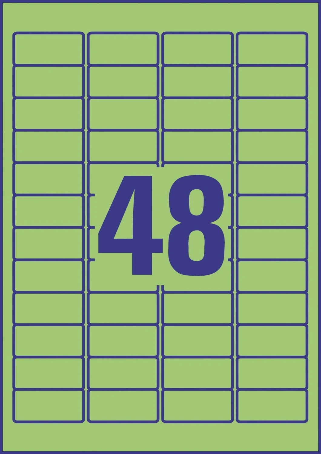 AVERY ZWECKFORM L6040-20 Étiquettes, 45.7 x 21.2 mm, 20 feuilles