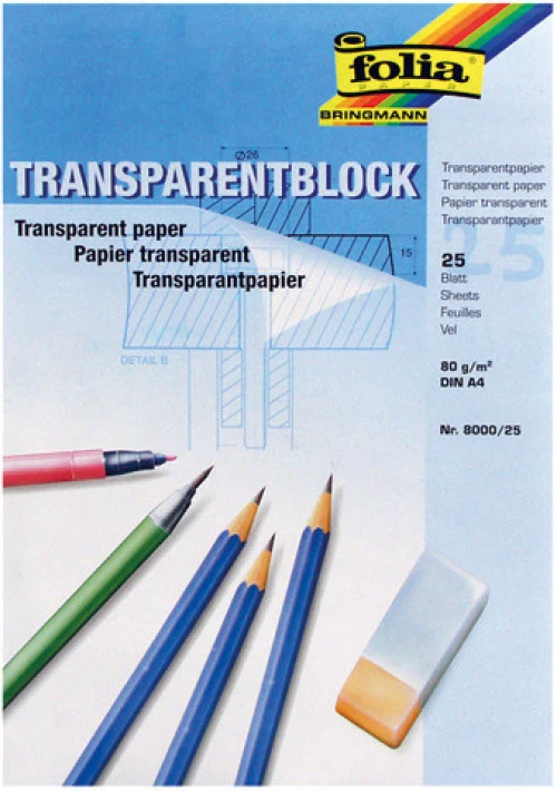 FOLIA Transparentpapier A3
