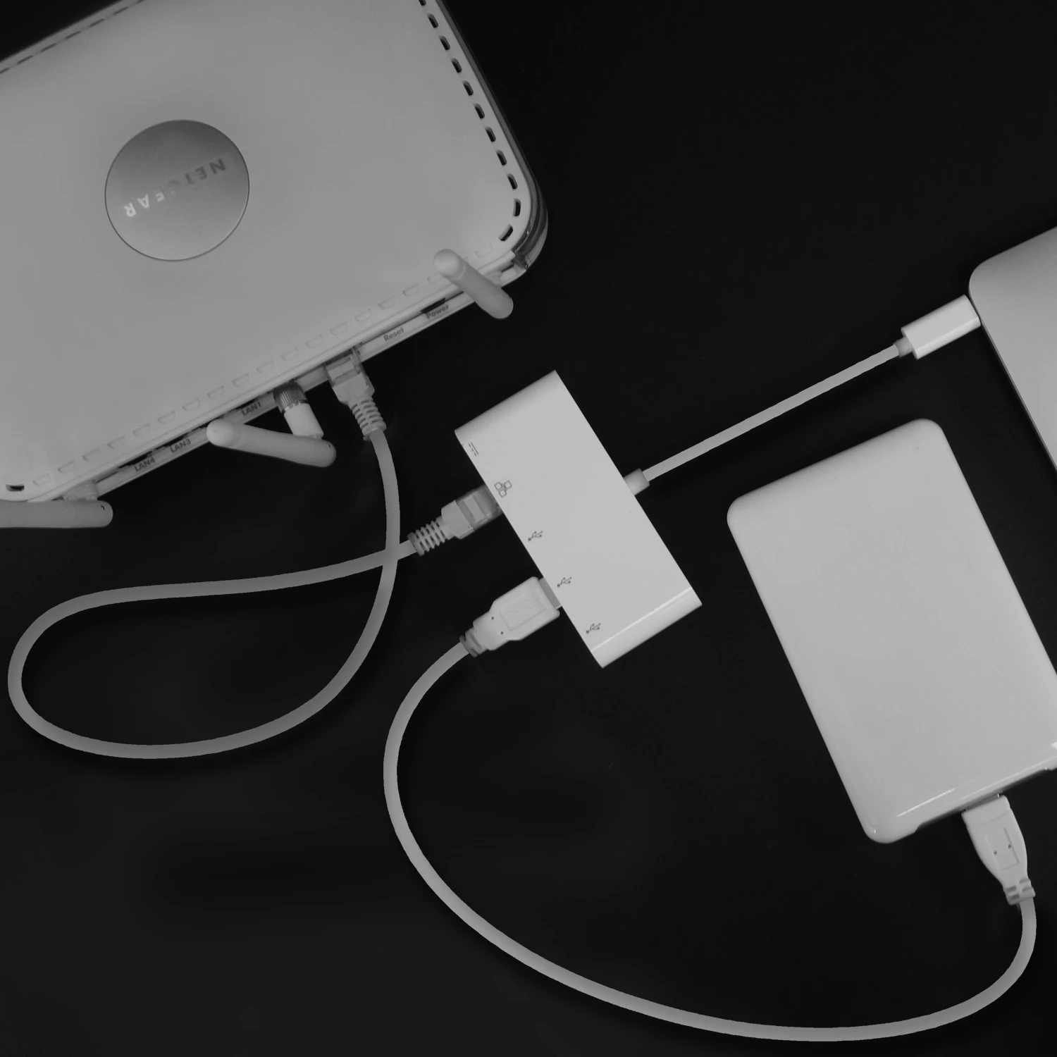 MACALLY UC3HUB3GBC 3.1-USB-C-Adapter