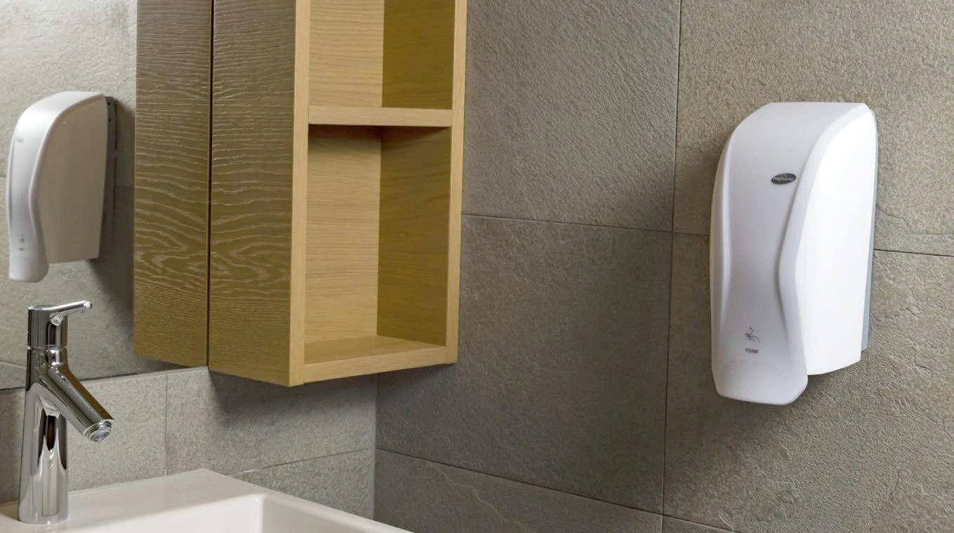 HAGLEITNER Distributeur de savon mousse XIBU Foam Analog