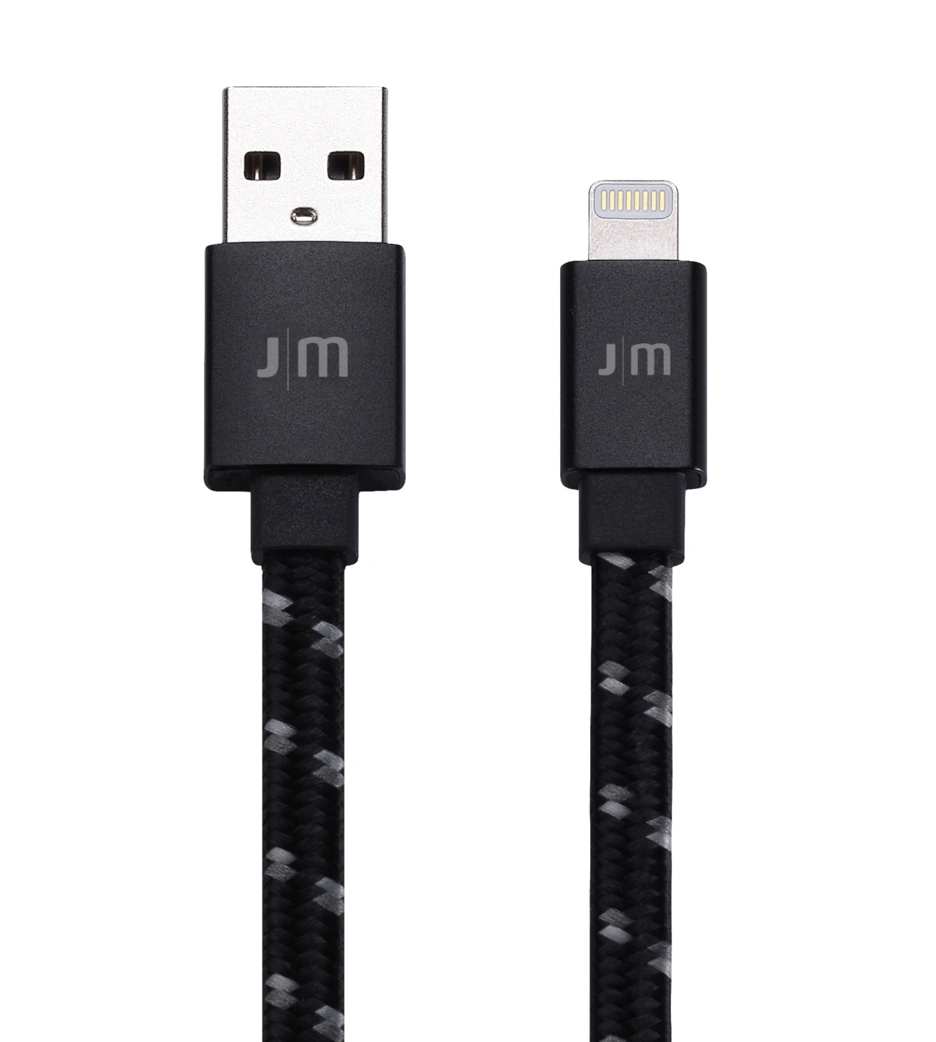 Just Mobile AluCable Flat (tressé) - Lightning 1.2 m