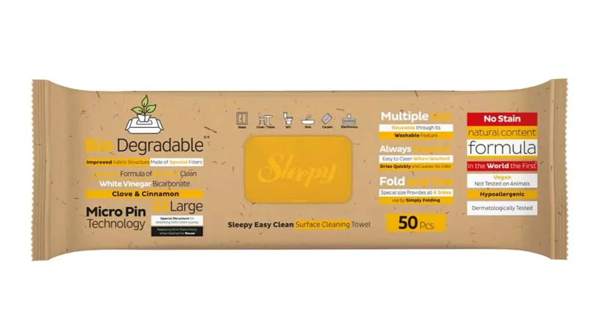 SLEEPY Easy Clean BIO 50 lingettes