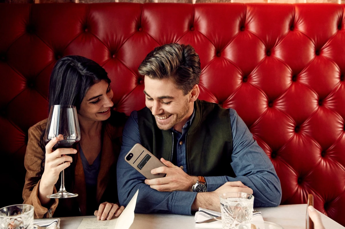 Twelve Étui en cuir  iPhone SE/7/8 + 2 porte-cartes