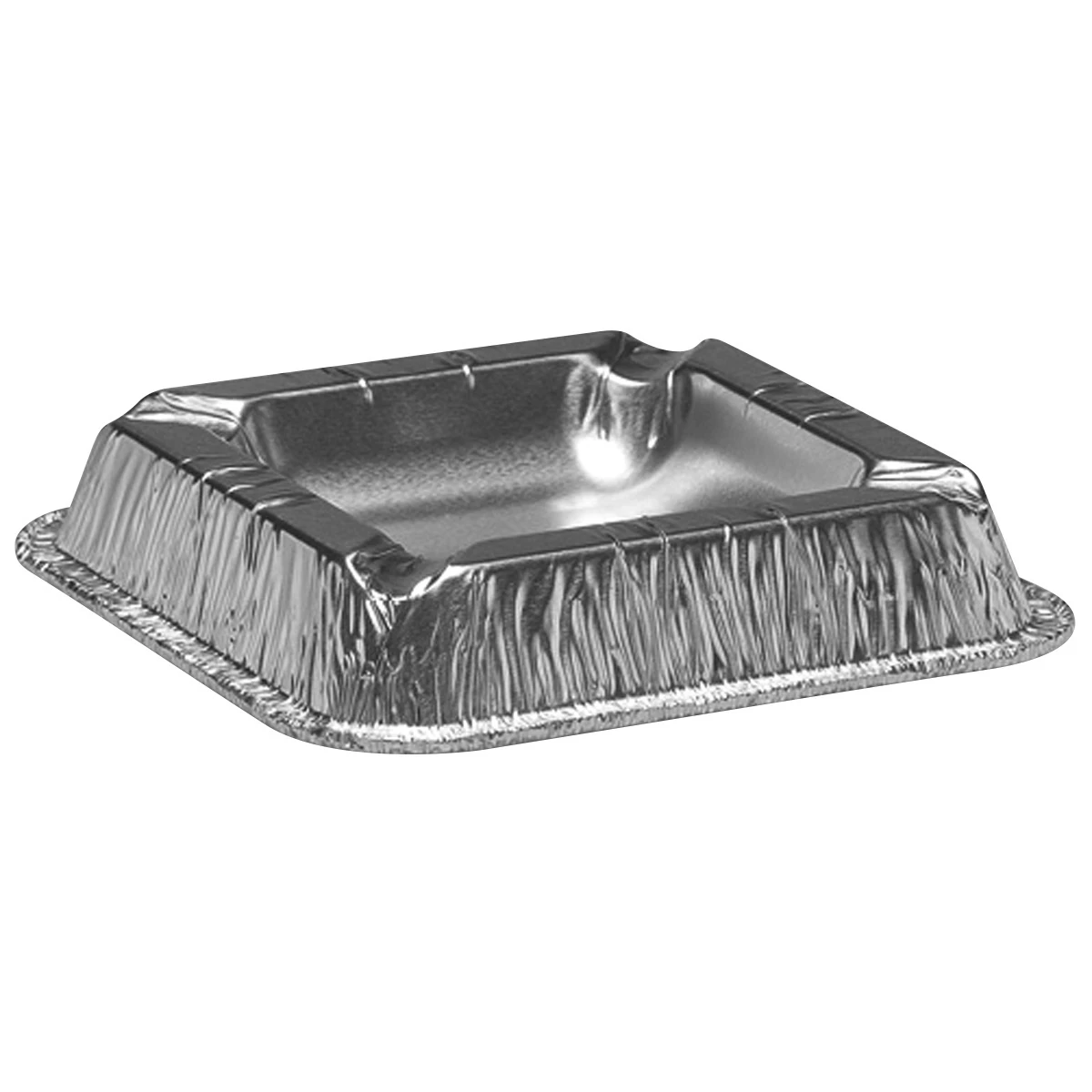 Cendrier en aluminium, argent