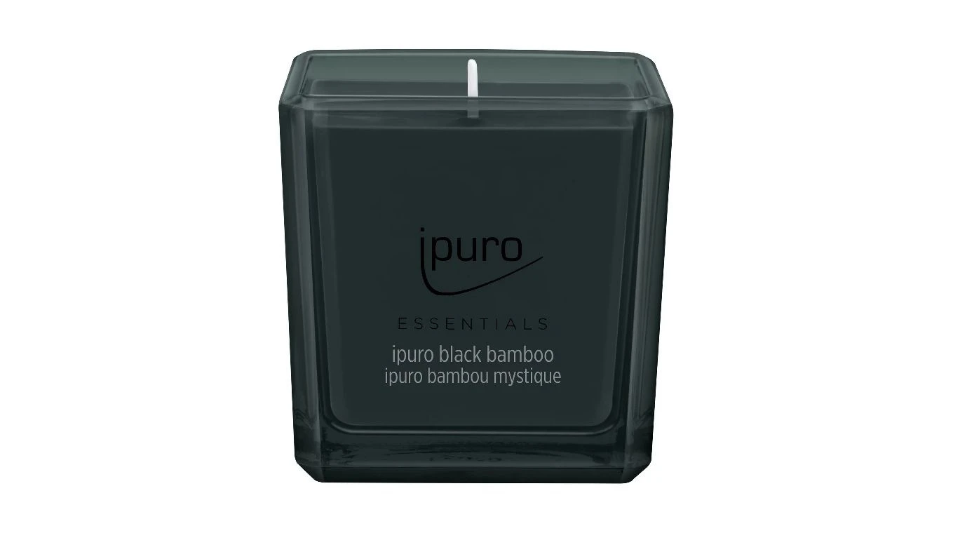 IPURO Bougie parfumée Essentials Black Bamboo
