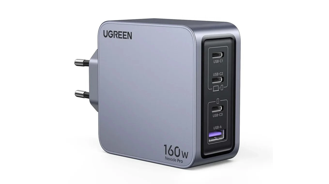 UGREEN USB Wallcharger Nexode Pro 160W