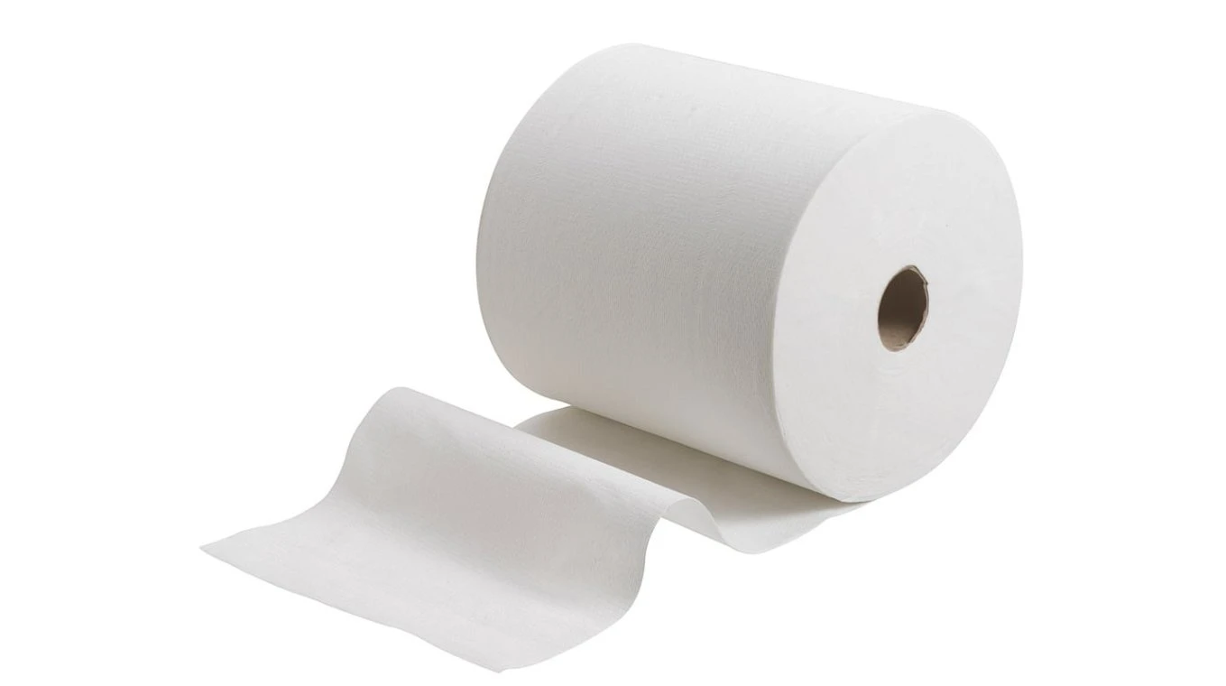 SCOTT Papierhandtuchrollen 1-lagig, 6 Rollen