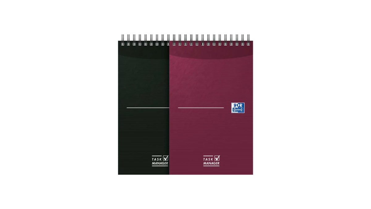 OXFORD Task Manager à double spirale 125x200mm