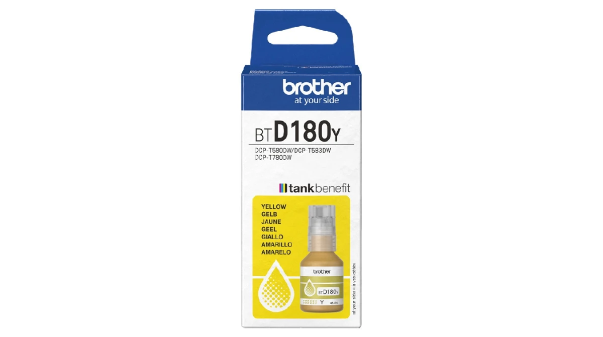 BROTHER Bouteille d'encre yellow