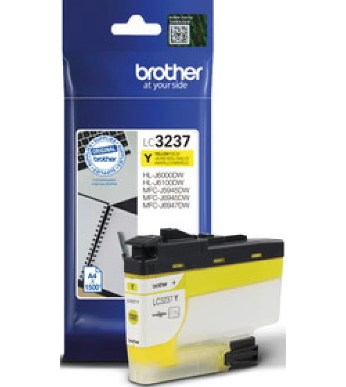 BROTHER Tintenpatrone LC-3237Y yellow