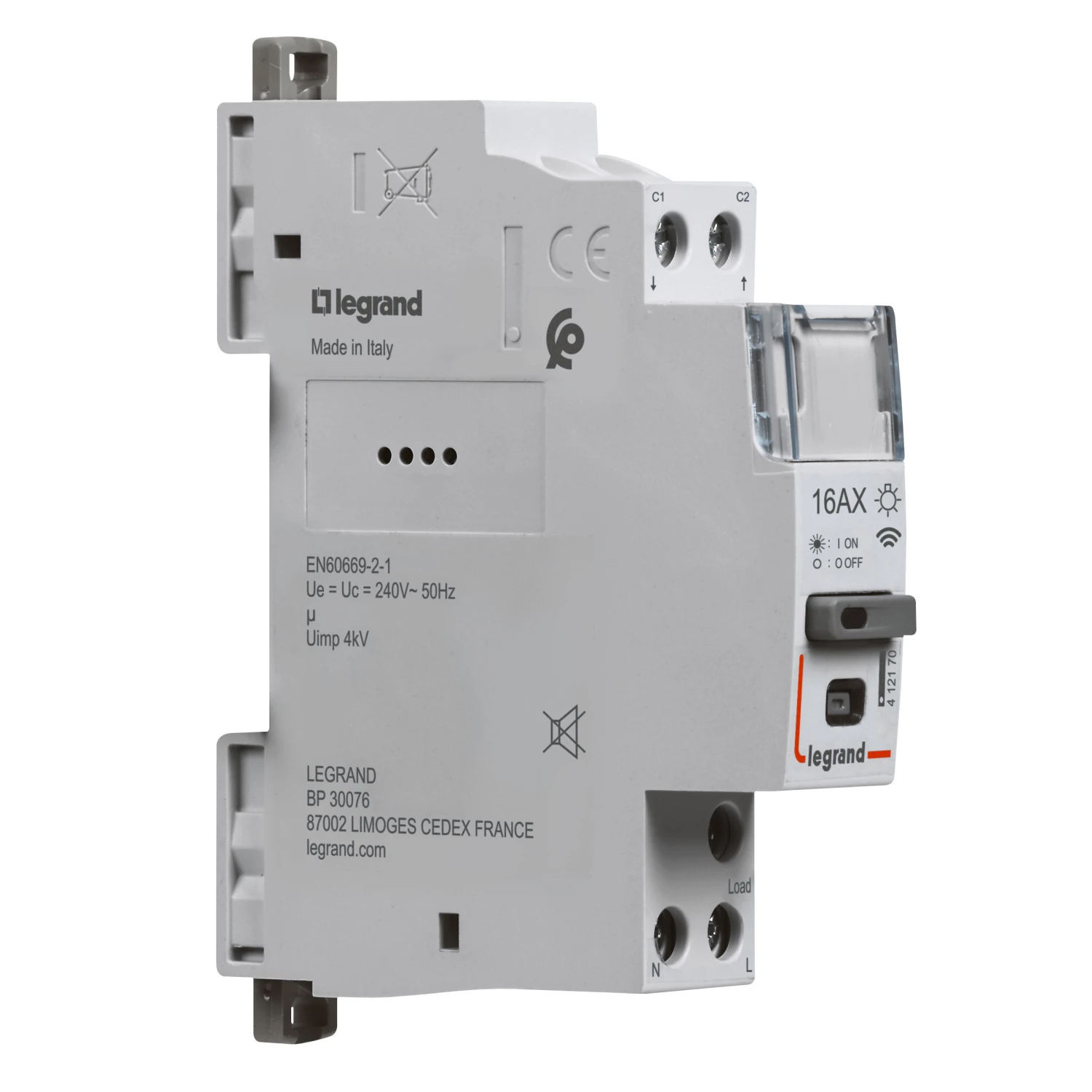 Legrand CX3 with Netatmo Smarter Schrittschalter 1P 16A