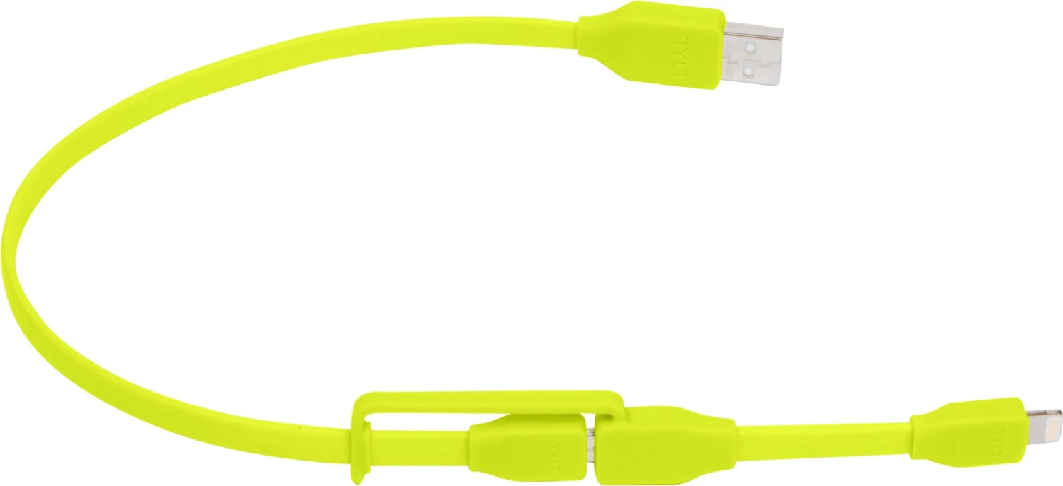 TYLT SYNCABLE DUO USB zu Lightning- und Micro-USB 1 m
