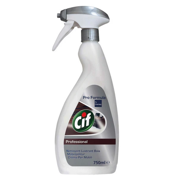 CIF Polish pour meubles en bois Professional Wood Polish 6 x 750 ml