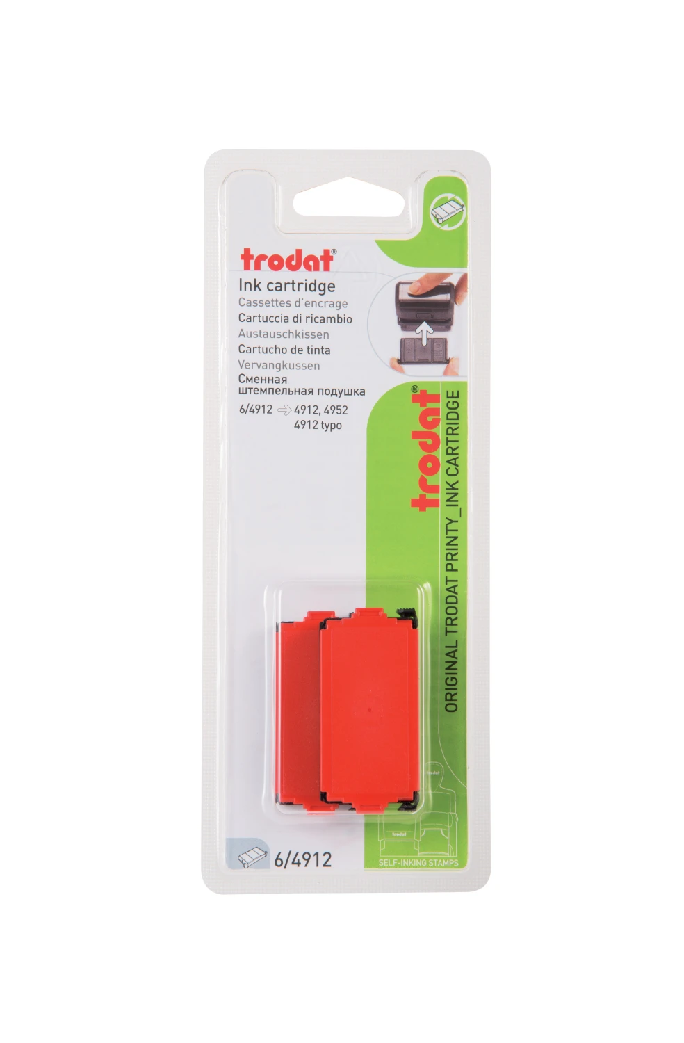 TRODAT Stempelkissen 6/4912 - 2er Pack