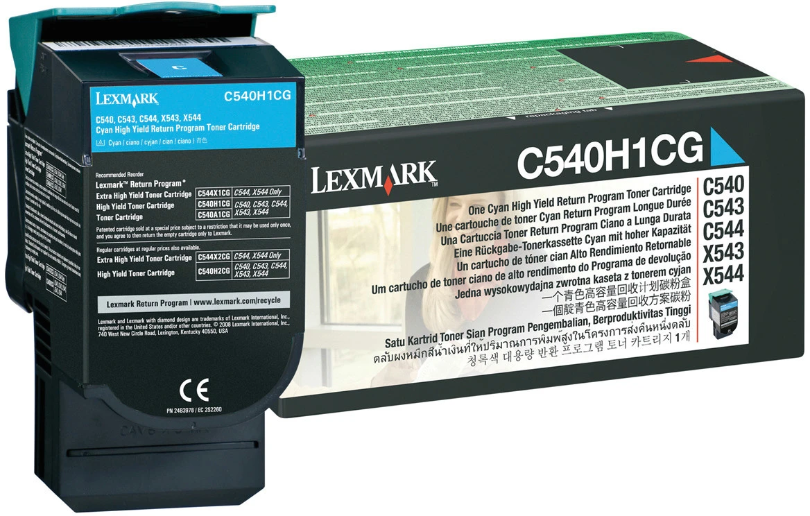 LEXMARK C540H1CG Cartouche toner cyan