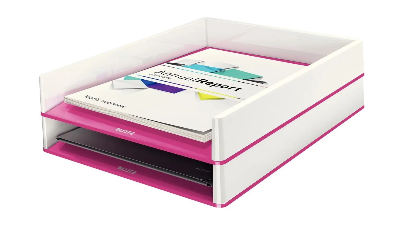 LEITZ 5361 WOW Briefkorb Duo Color A4