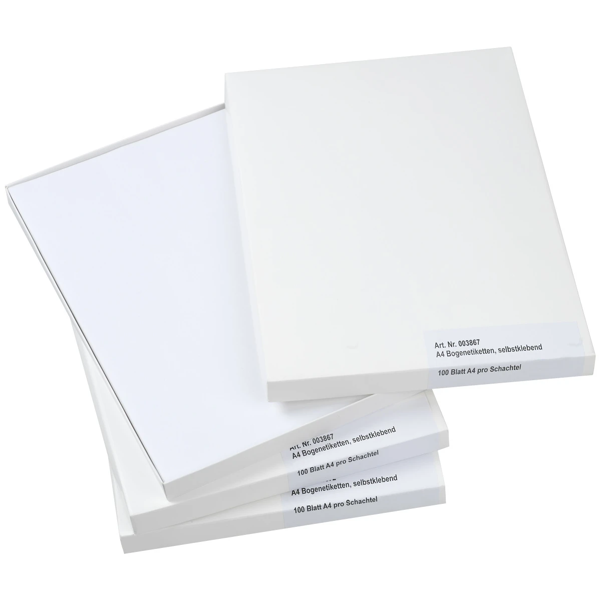 Etiketten A4, 105 x 37 mm, 100 Blatt