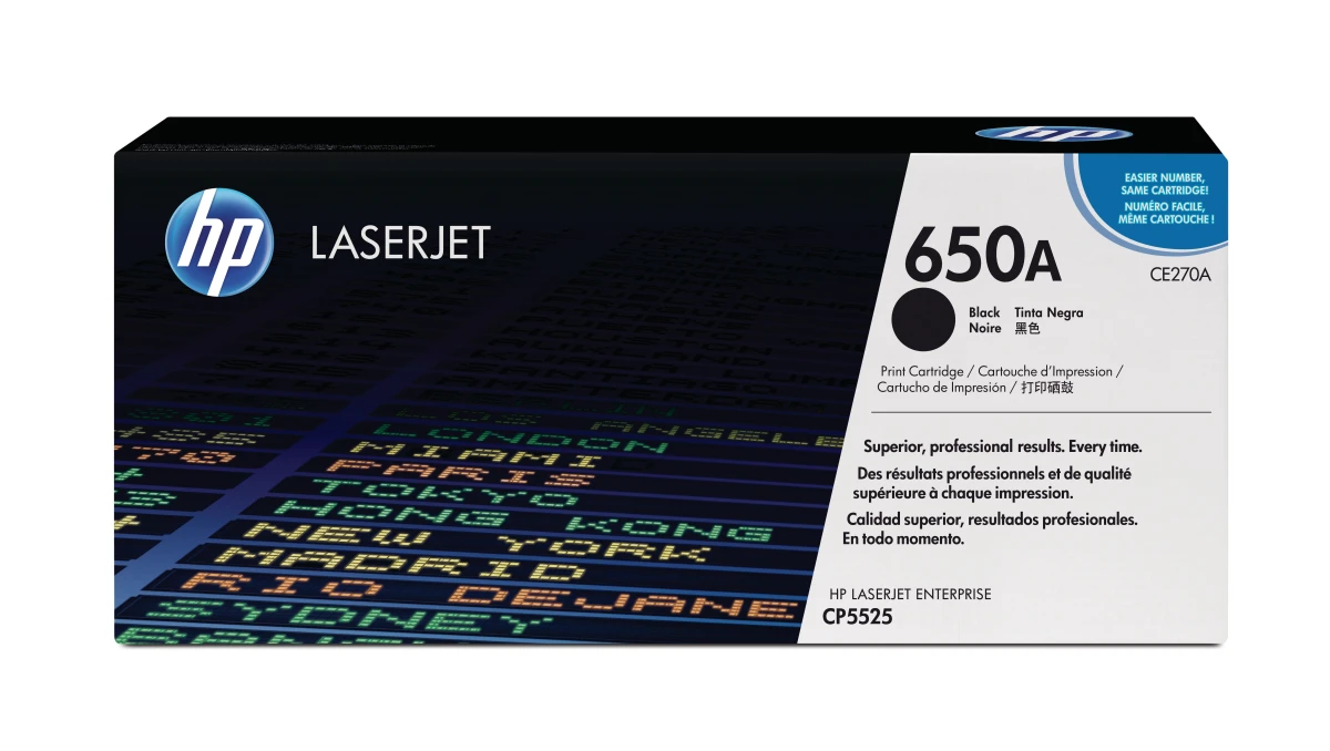 HP 650A Cartouche toner noir