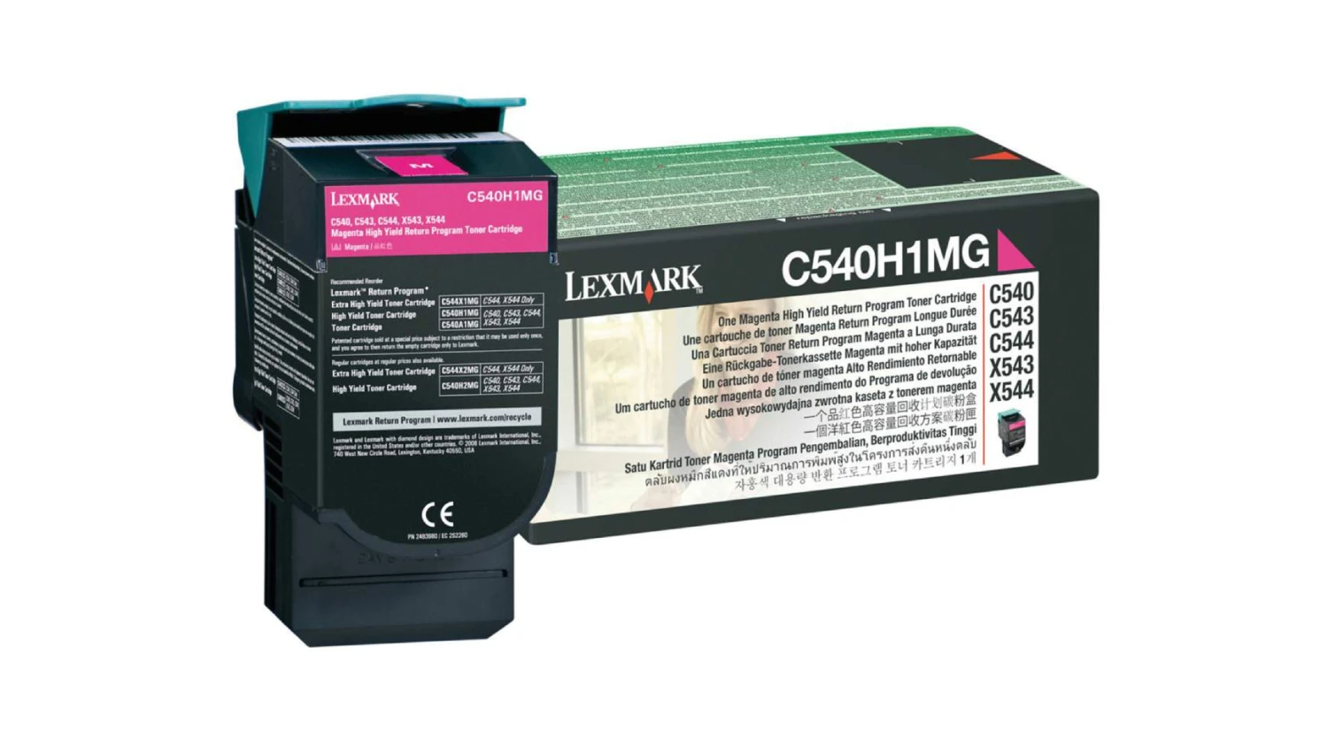 LEXMARK C540H1MG Cartouche toner magenta