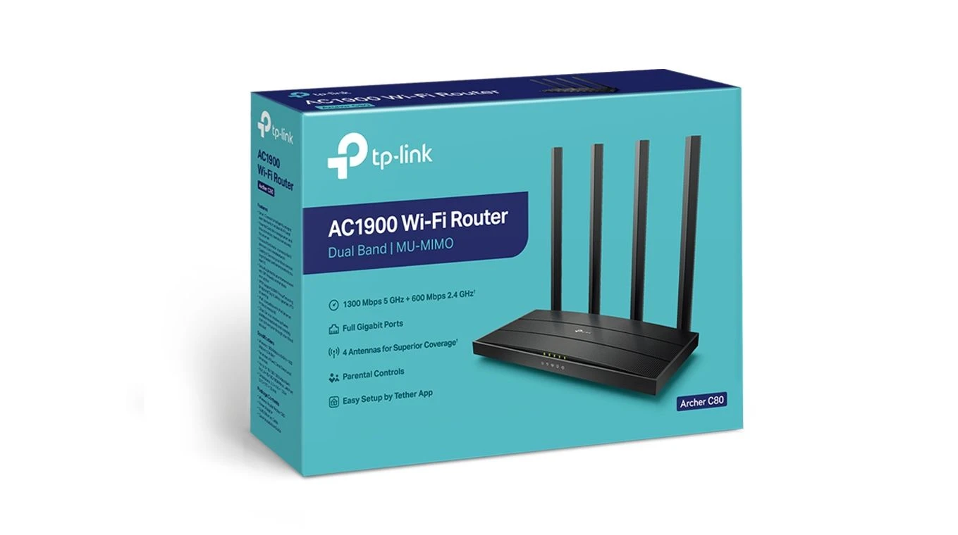 TP-LINK Archer C80 Dual-Band Wi-Fi Routeur
