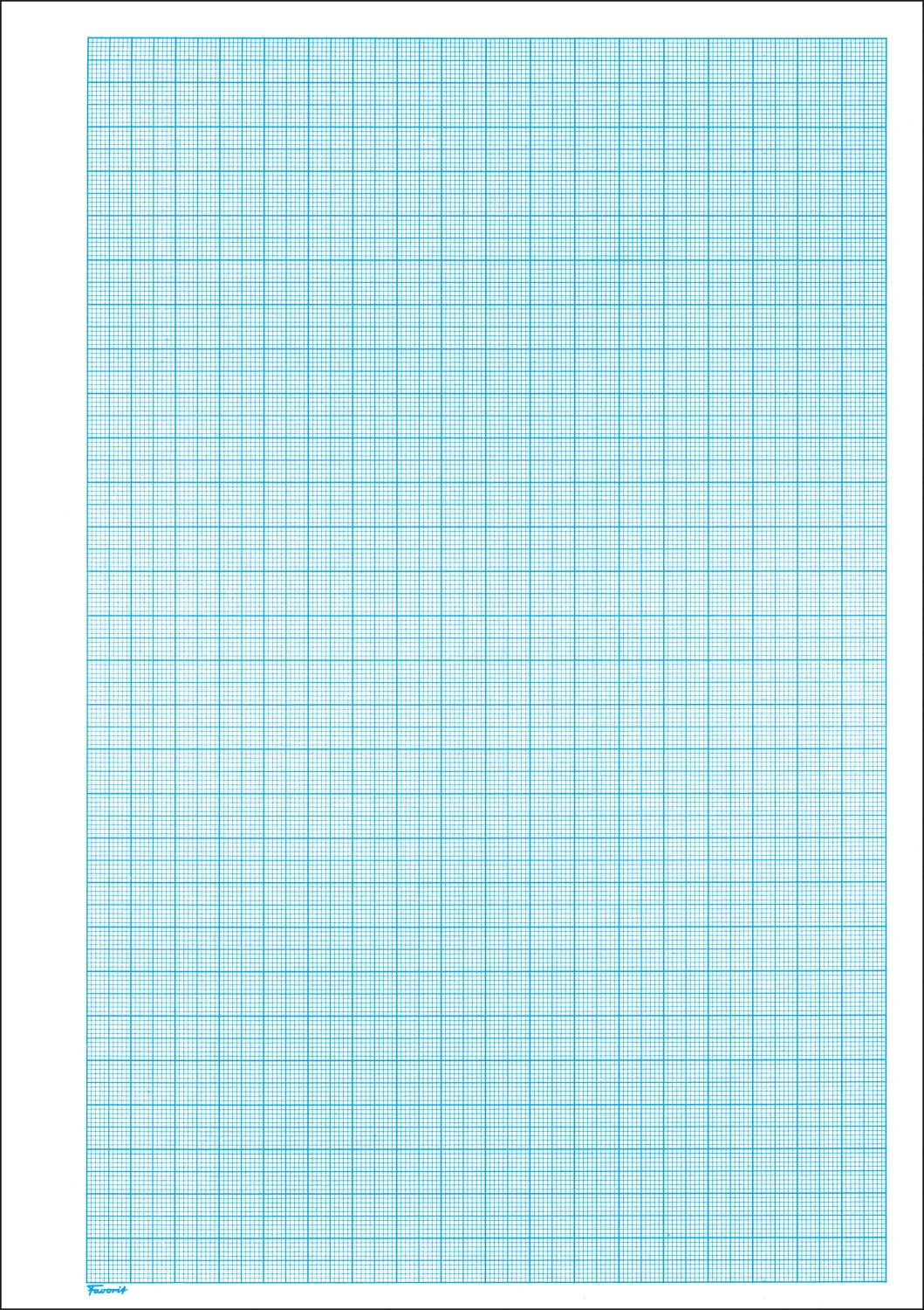 FAVORIT Block A4, 65 g/m2 - 50 Blatt