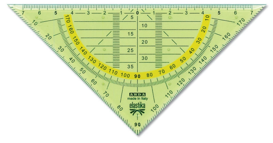 ARDA Geodreieck Elastika 45° 16cm
