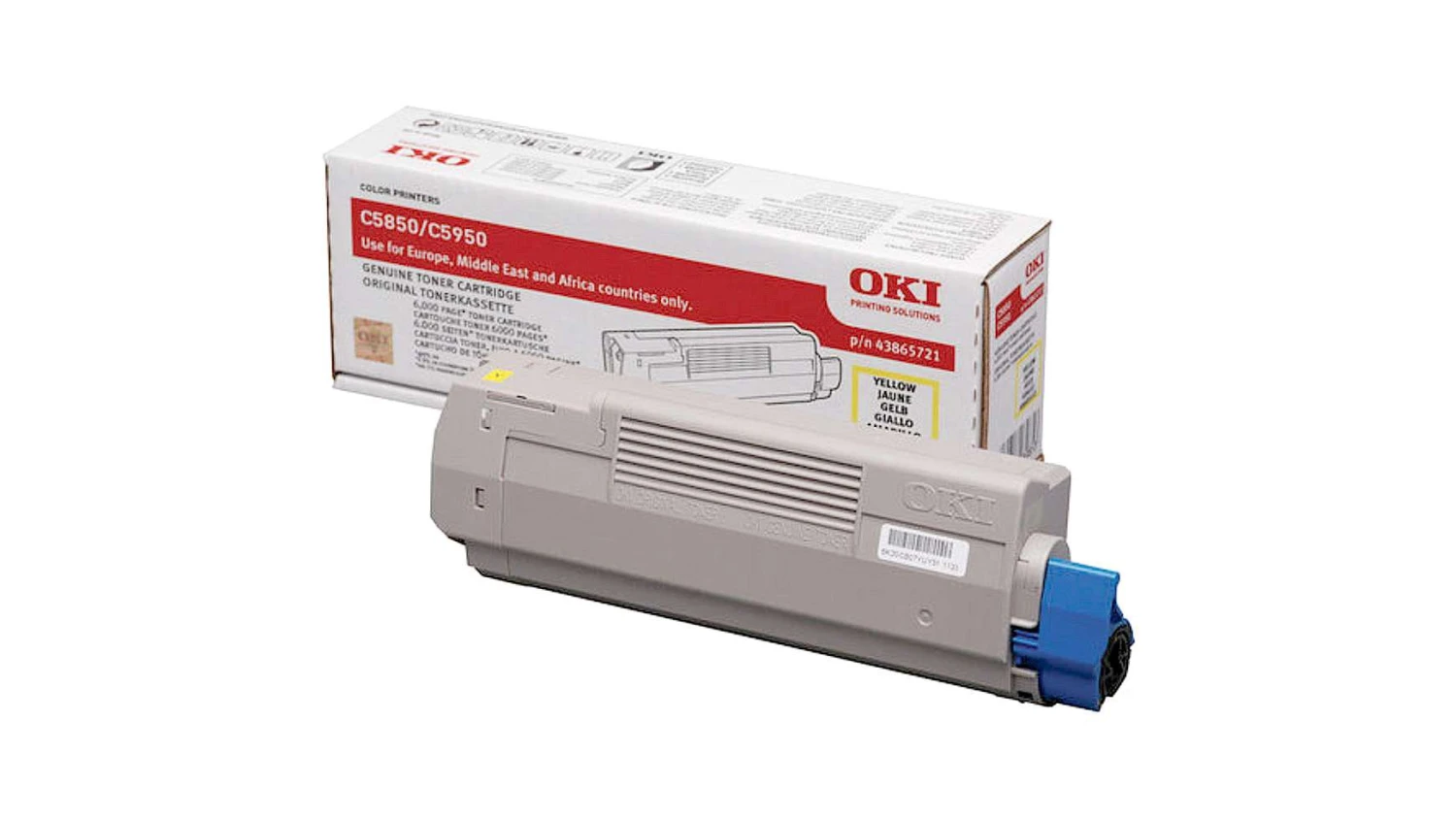 OKI 43865721 Cartouche toner jaune