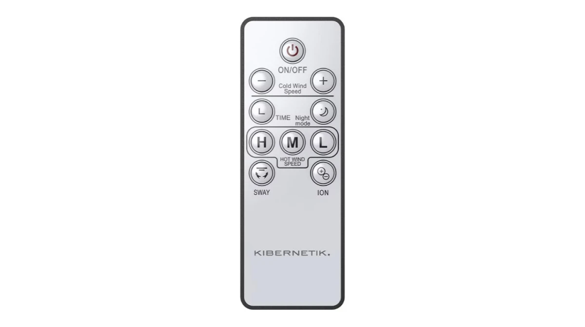 Kibernetik BSVH88 Bladeless Stand Ventilator mit Heizfunktion