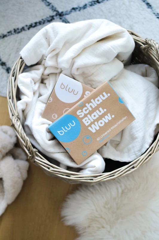 BLUU Feuilles de lavage universelles Sans Parfum 60 pièces