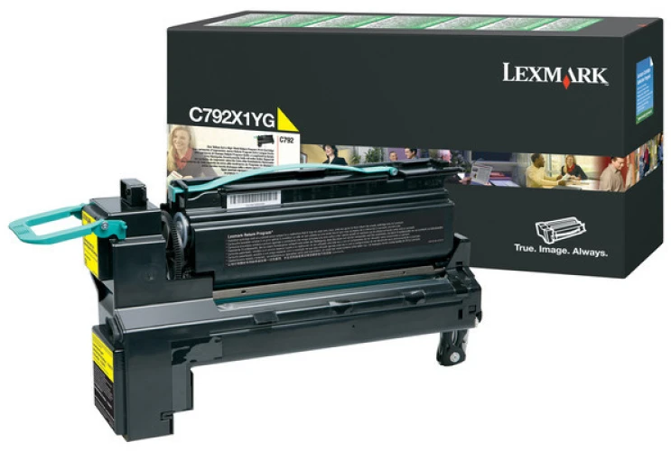 LEXMARK C792X1YG Toner gelb