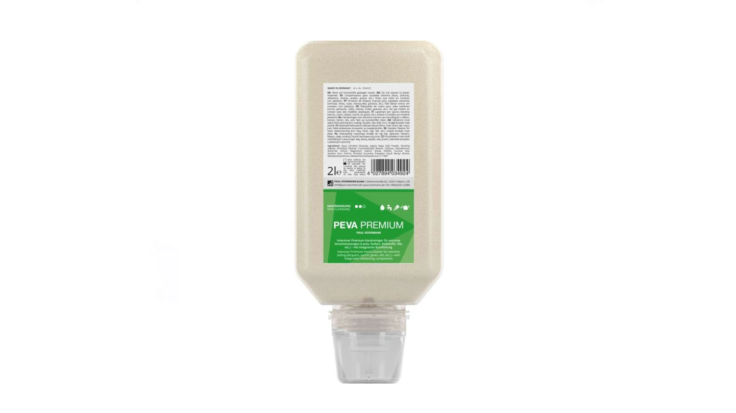 PEVA Premium Nettoyant spécial pour les mains 2 L